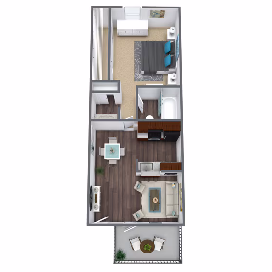 Unit 1042 1042 floor plan